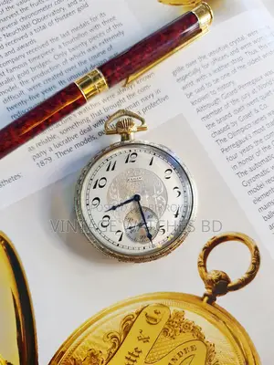 1924 Elgin Pocket Watch 14k Gold Filled Most Rare