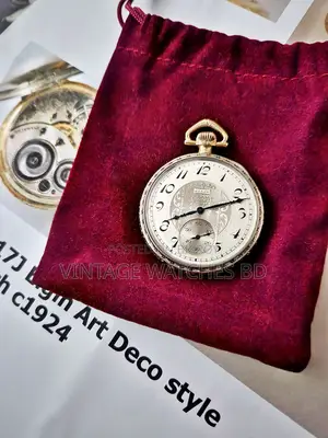 1924 Elgin Pocket Watch 14k Gold Filled Most Rare
