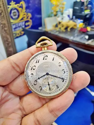 1924 Elgin Pocket Watch 14k Gold Filled Most Rare