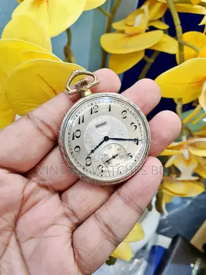 1924 Elgin Pocket Watch 14k Gold Filled Most Rare