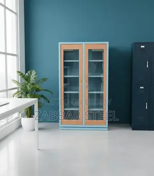 Attractive and Premium Design Steel Showcase!