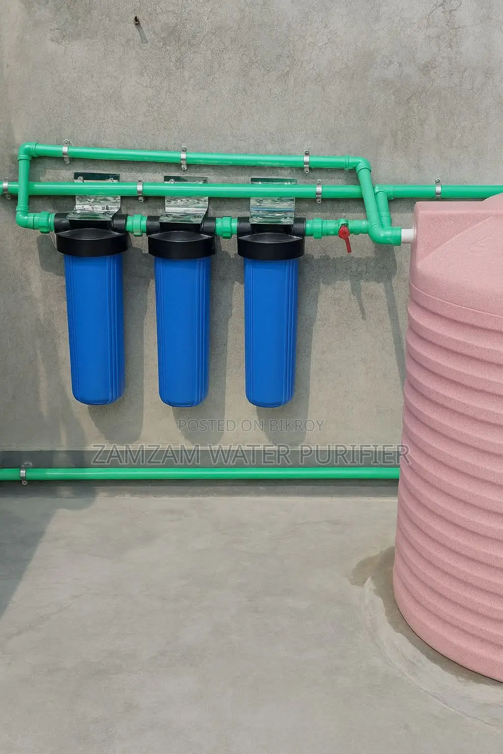 Make Your Home's Water Completely Iron-Free with 20" Jumbo Housing Filter