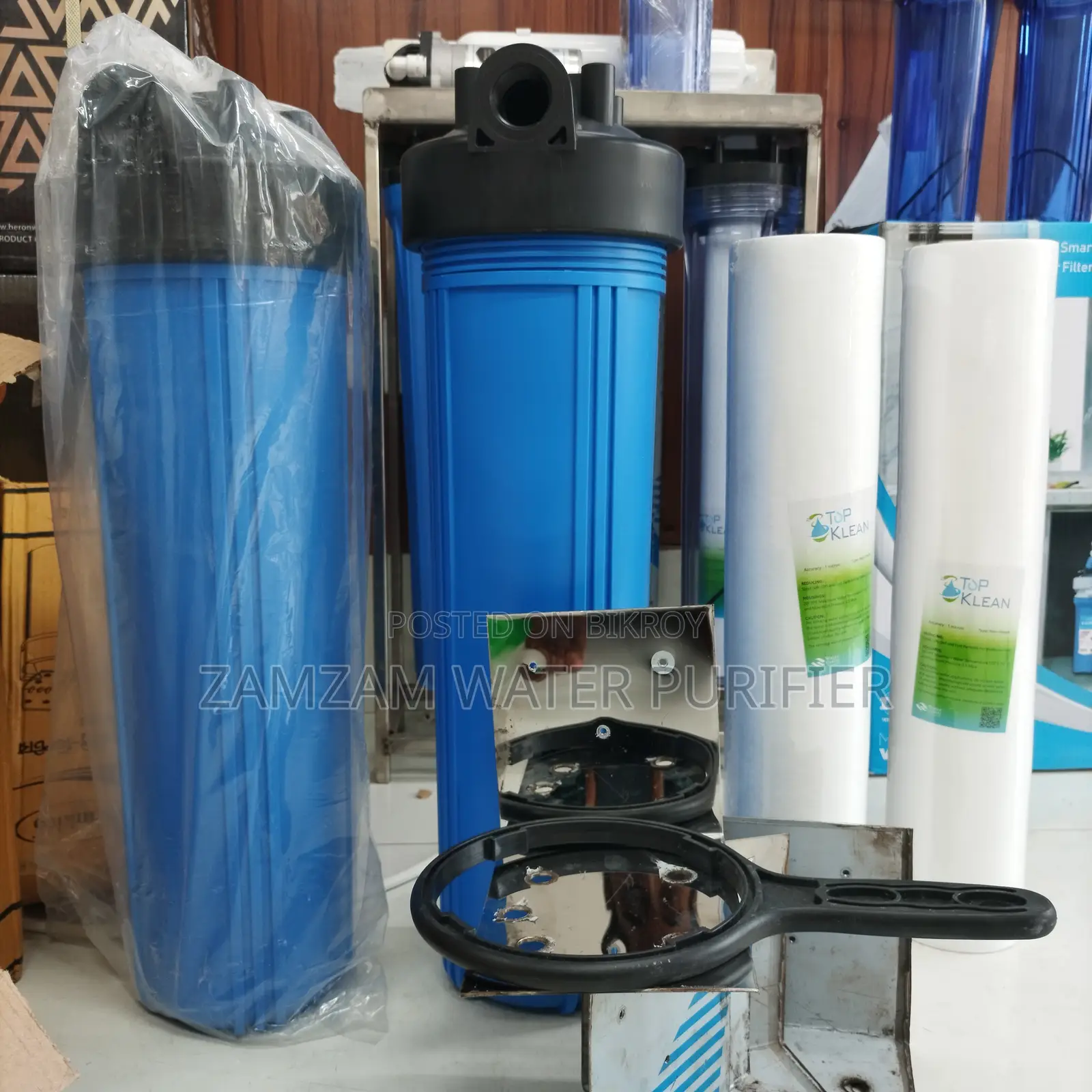 Make Your Home's Water Completely Iron-Free with 20" Jumbo Housing Filter