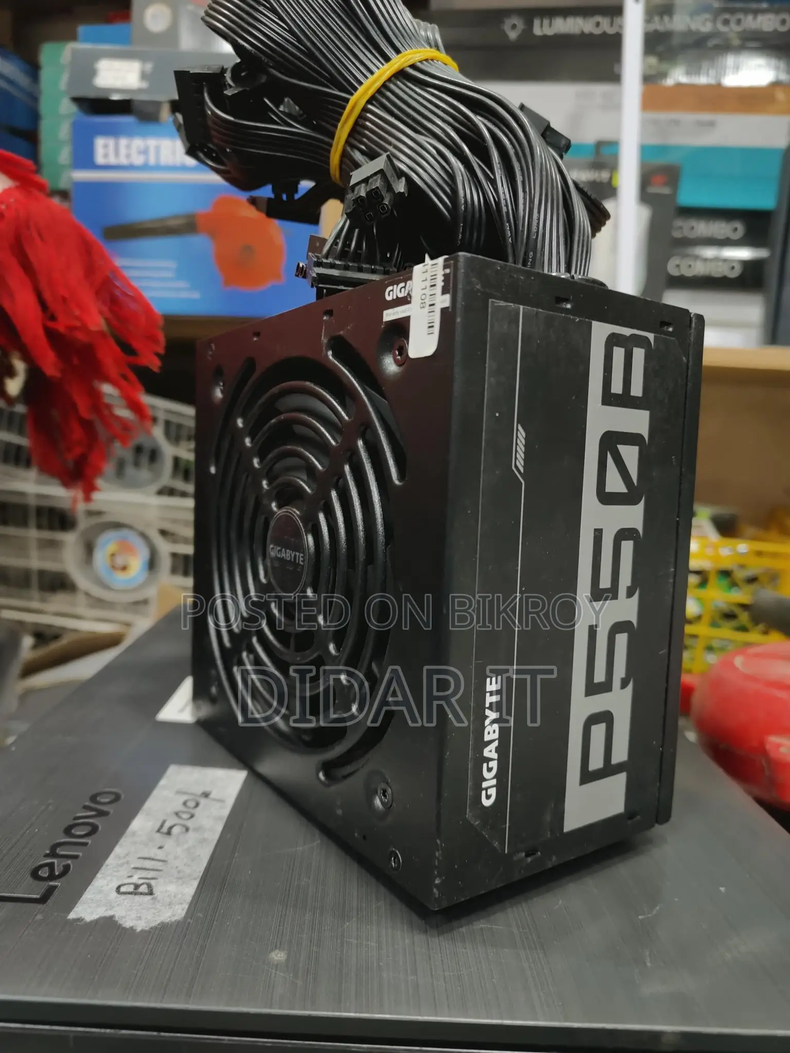 Gaming Power Supply Gigabyte P550B Super Fresh Condition Lightly Used