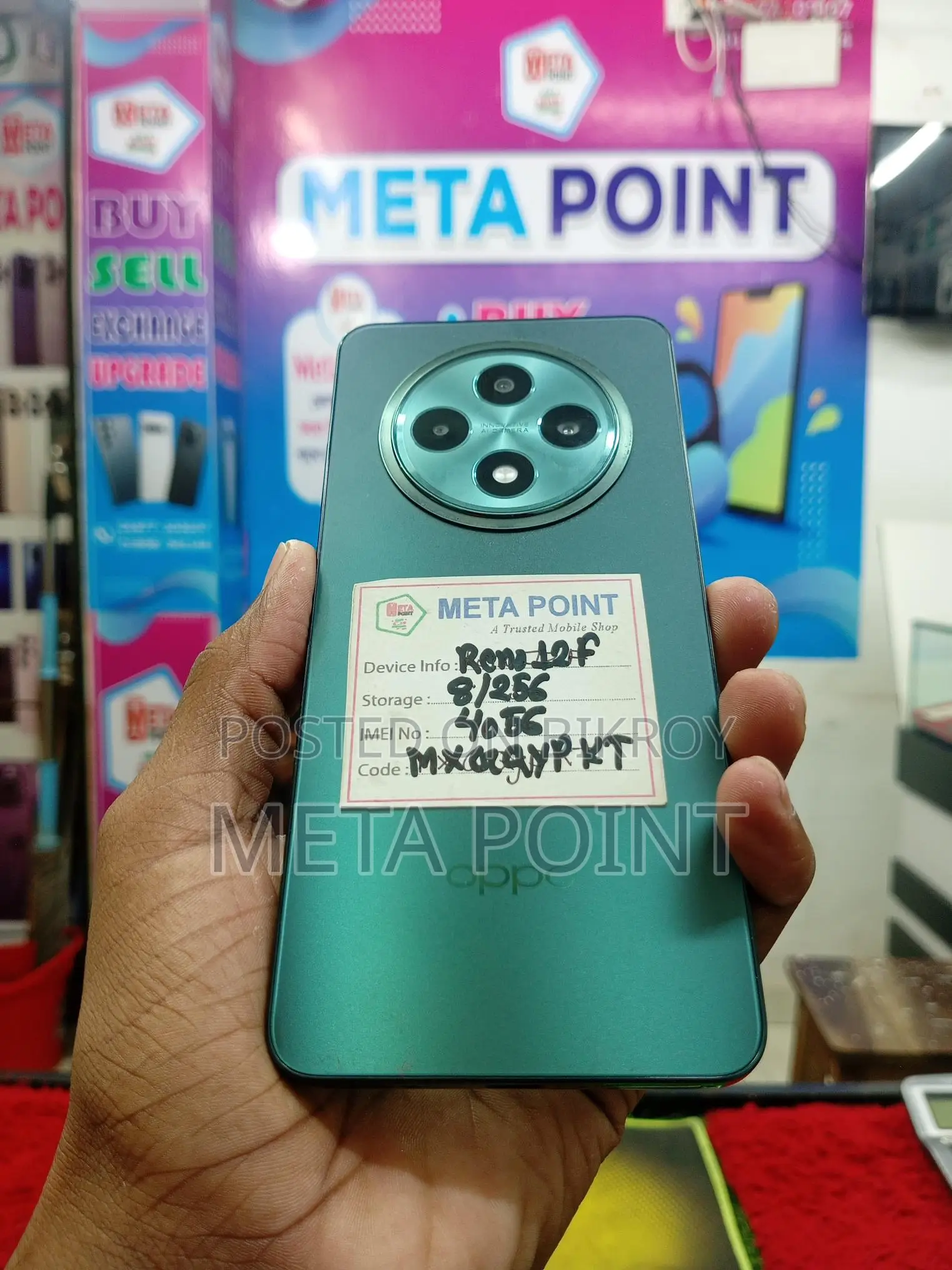 OPPO Reno 12F 8/256GB (Used)