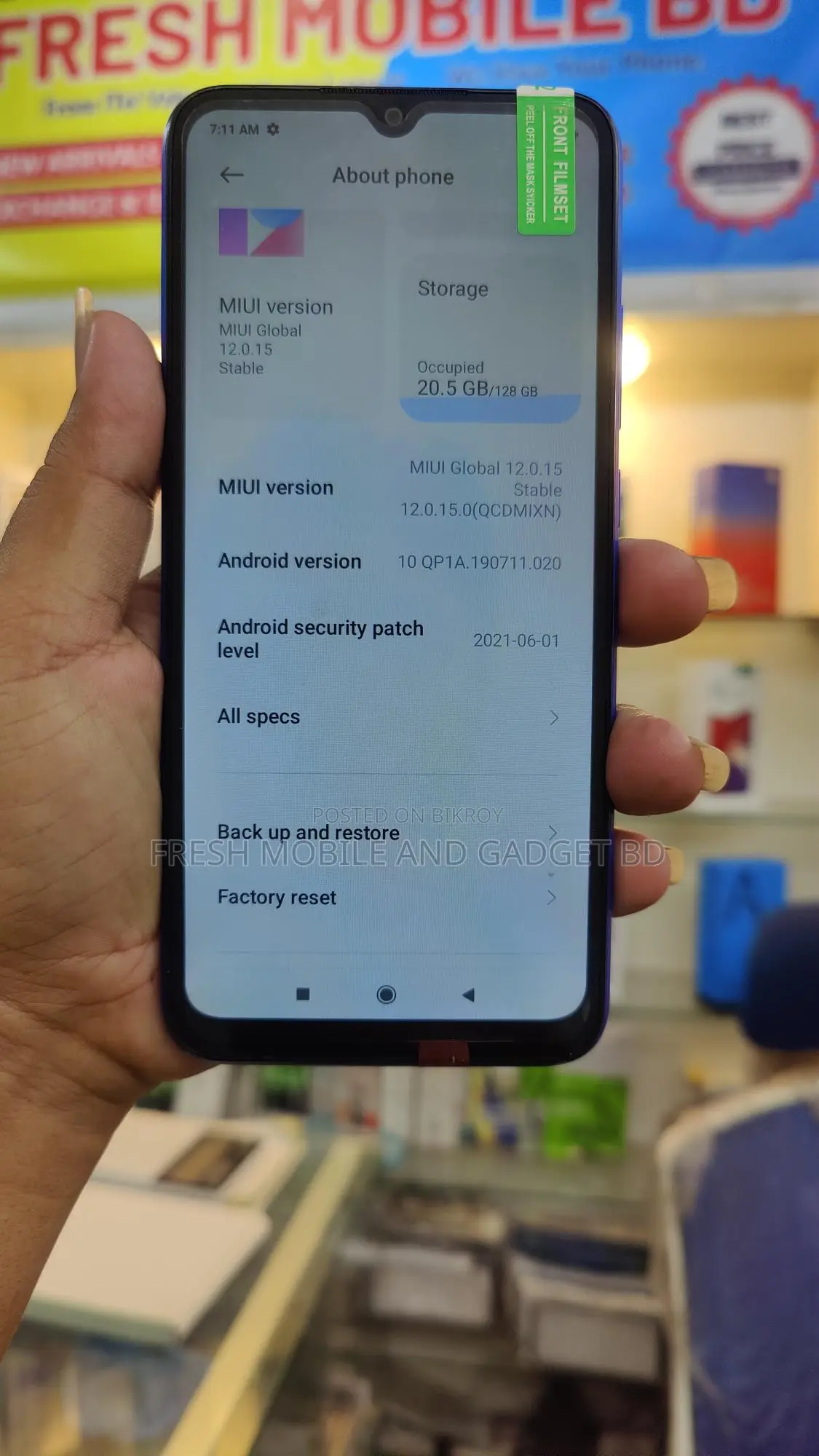 Xiaomi Redmi 9A 6/128gb (Brand New)