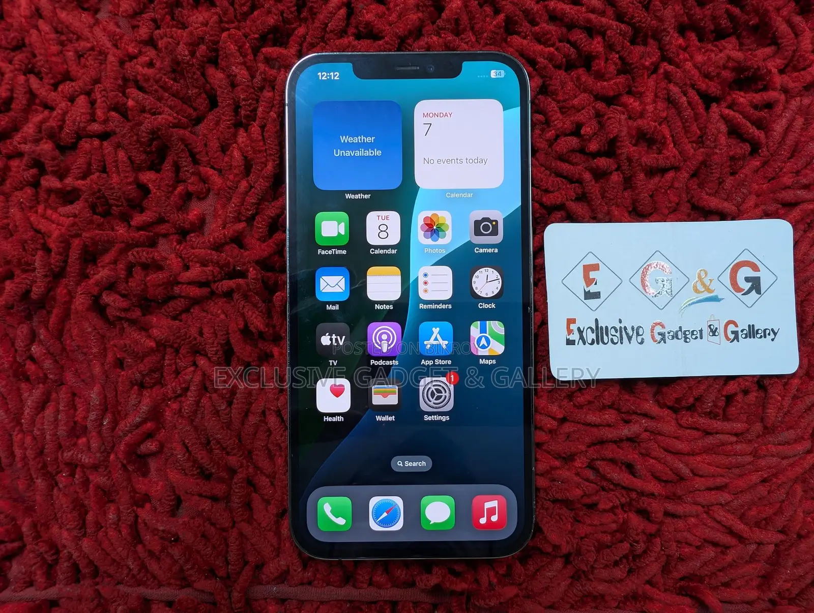 Apple iPhone 12 Pro Max 256GB BH81%USA Fresh (Used)