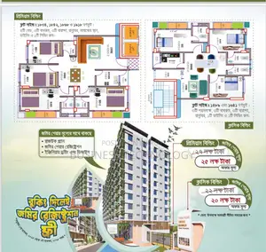 Buy a Flat in a Condominium at Half Price, Opposite Rupayan Town