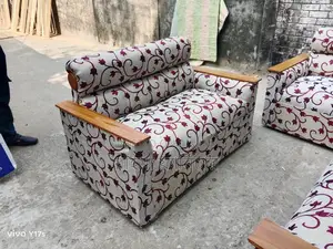 New Half-Box Sofa Set (2/2/1) Full Set