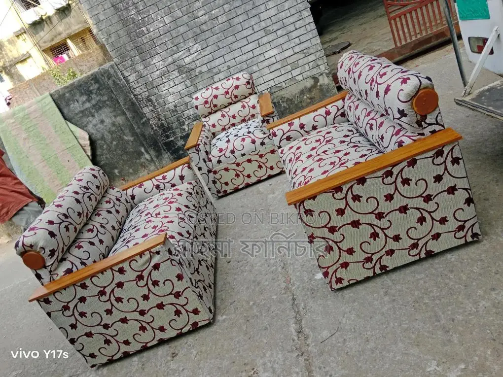 নিউ হাফবক্স সোফাসেট (২/২/১) ফুলসেট
