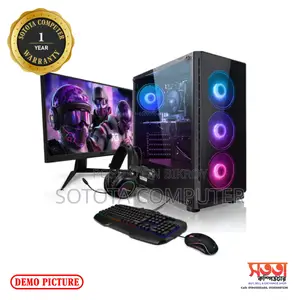 Core i5 4th Gen+8GB Ram+128GB SSD +19" Led Monitor