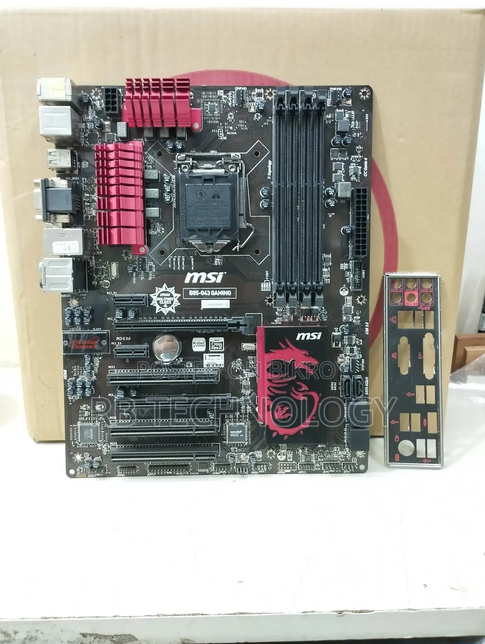 Msi B85 G43 Gaming Motherboard 4th Gen HDMI