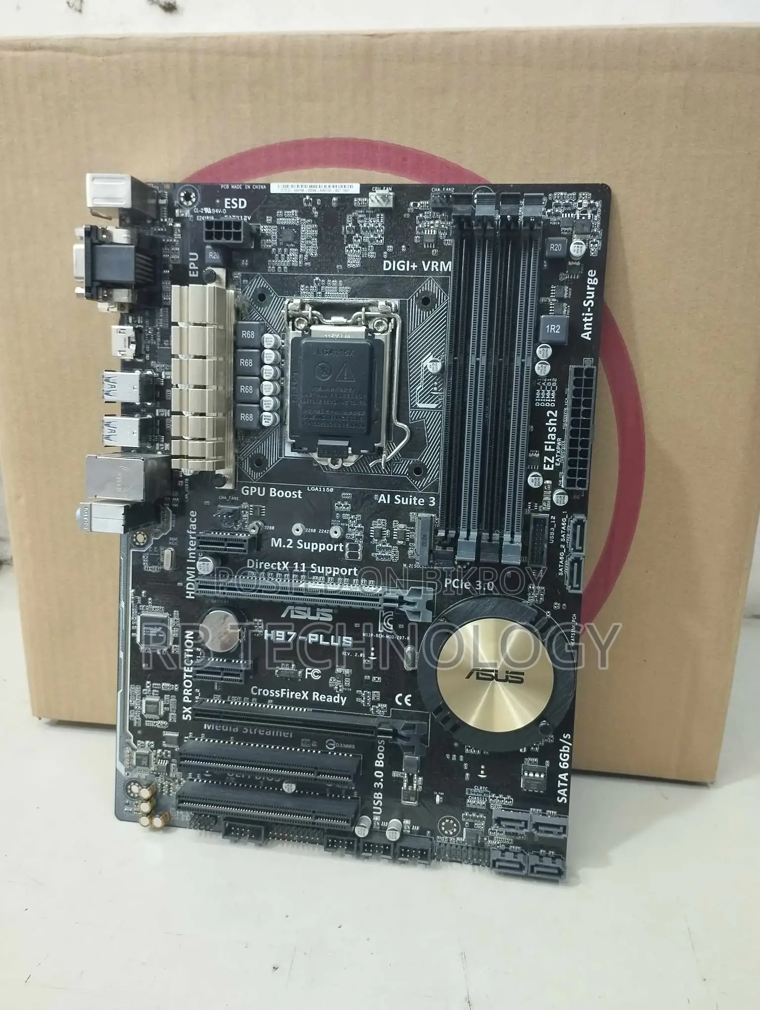 Asus H97-Plus Motherboard 4th Gen (Socket 1150)
