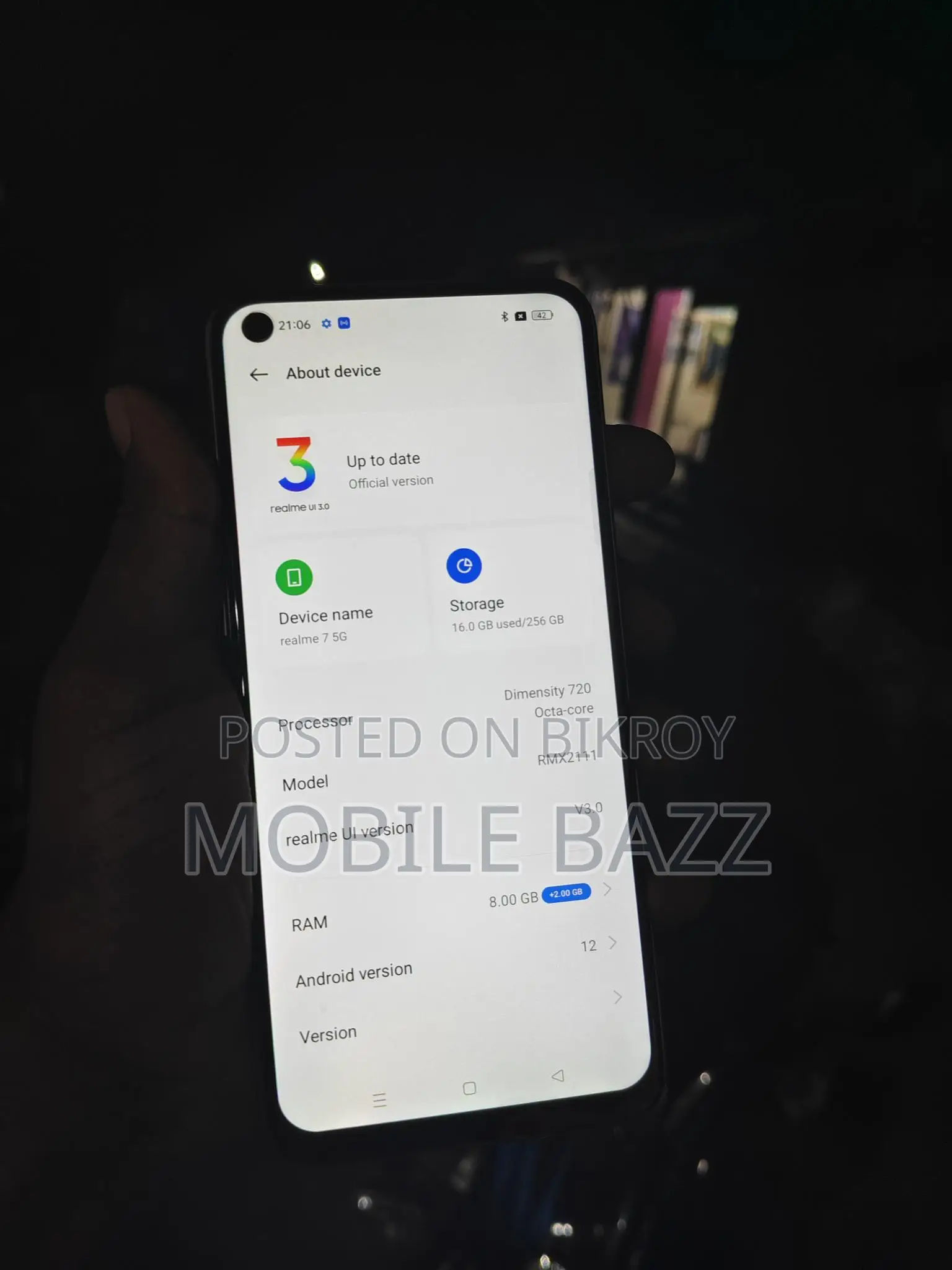 Realme 7 5G 8/256 (Brand New)