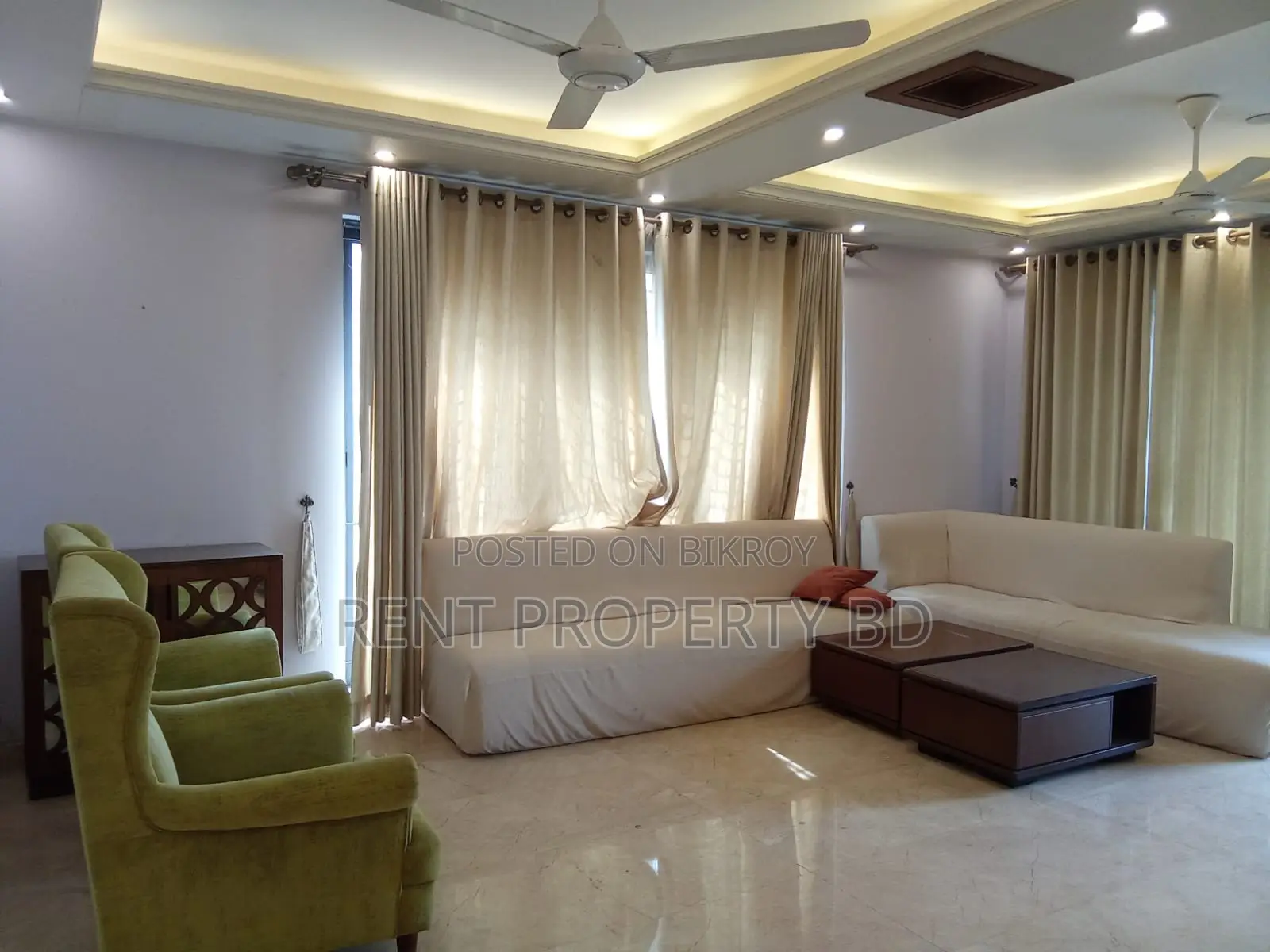 4-Bed Luxury Fully Furnished Apartment for Rent in Gulshan-2