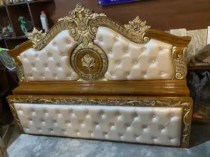 সেগুন কাঠের তৌরি কিং বেড