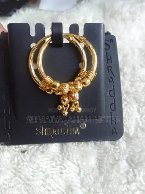 Golden Ring Earrings.