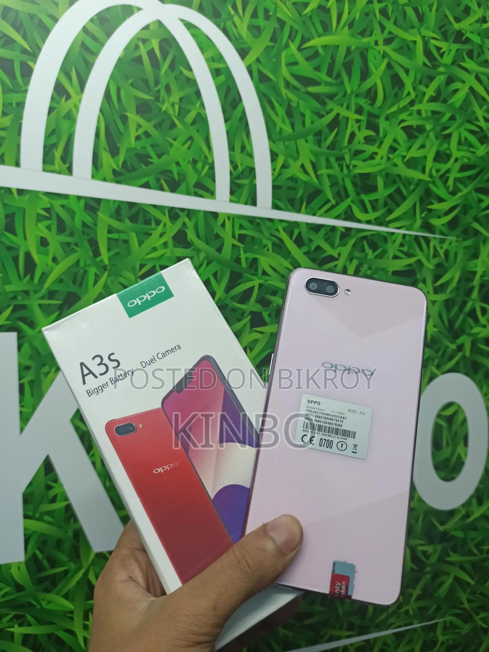New Oppo A3s 64 GB Blue