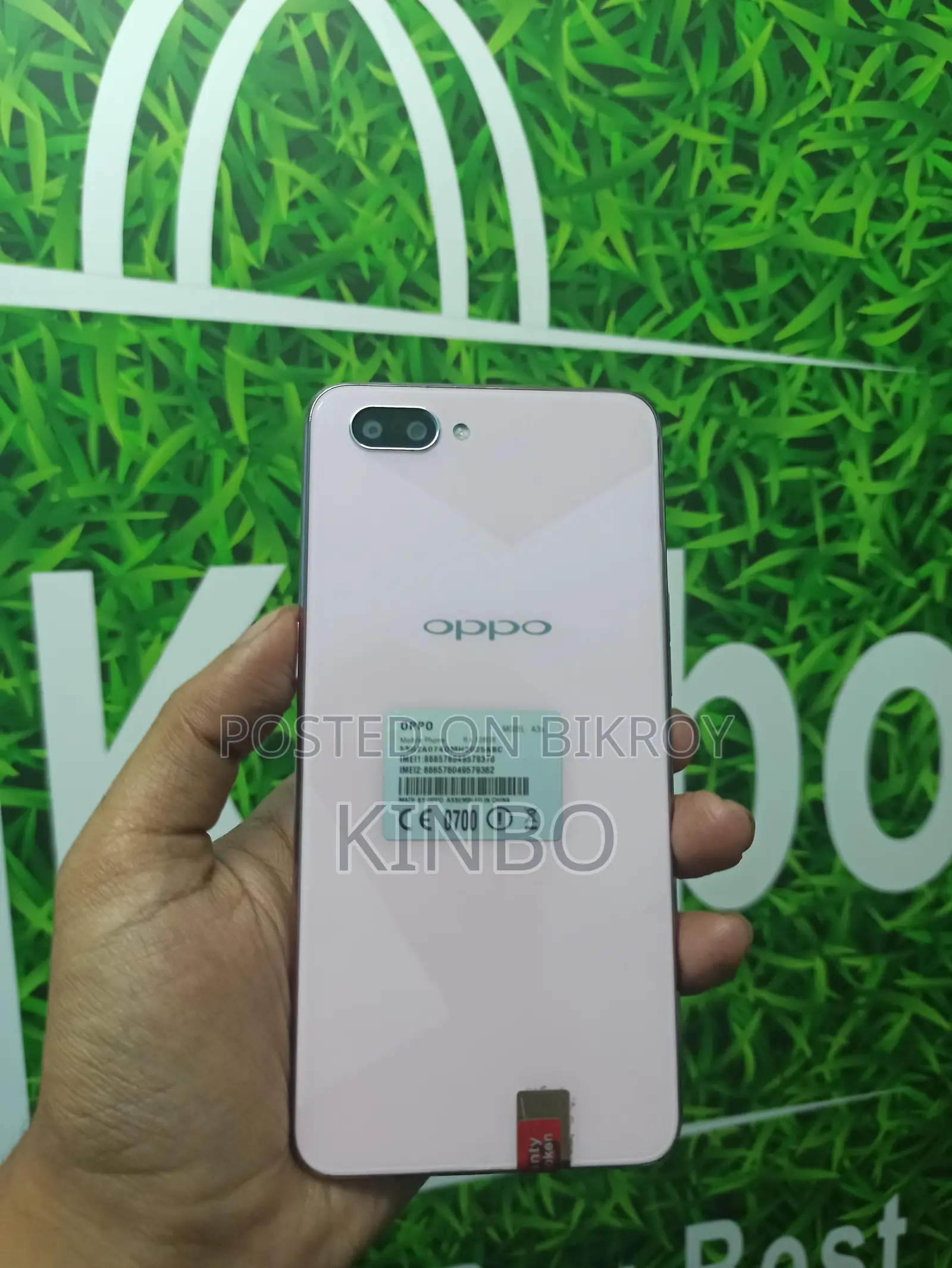 New Oppo A3s 64 GB Blue