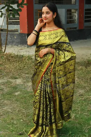 সিল্ক কাতান শাড়ি