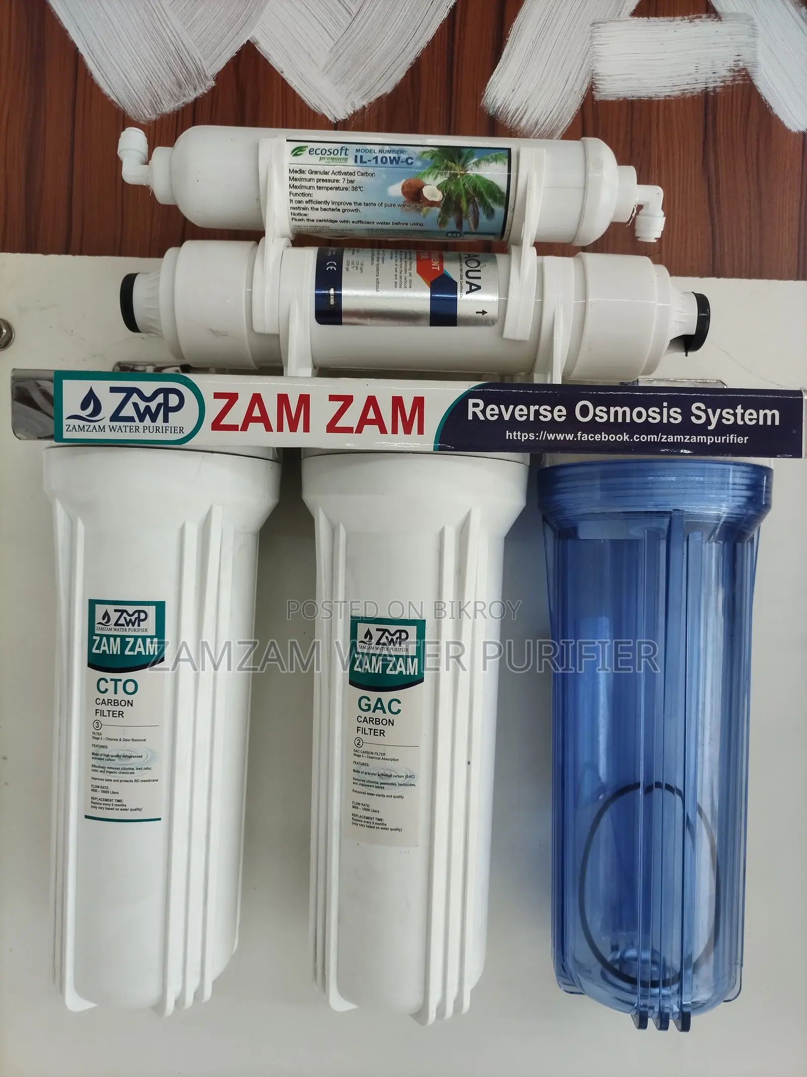 Zamzam Non RO Water Purifier 5 Stage Non-Electric Water Filter