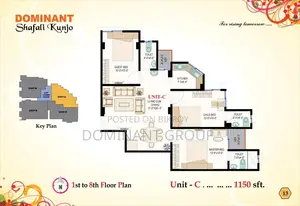 Flat sale in 30 installments with special discount in Ramadan, Talartek, Khilkhet, Purbachal