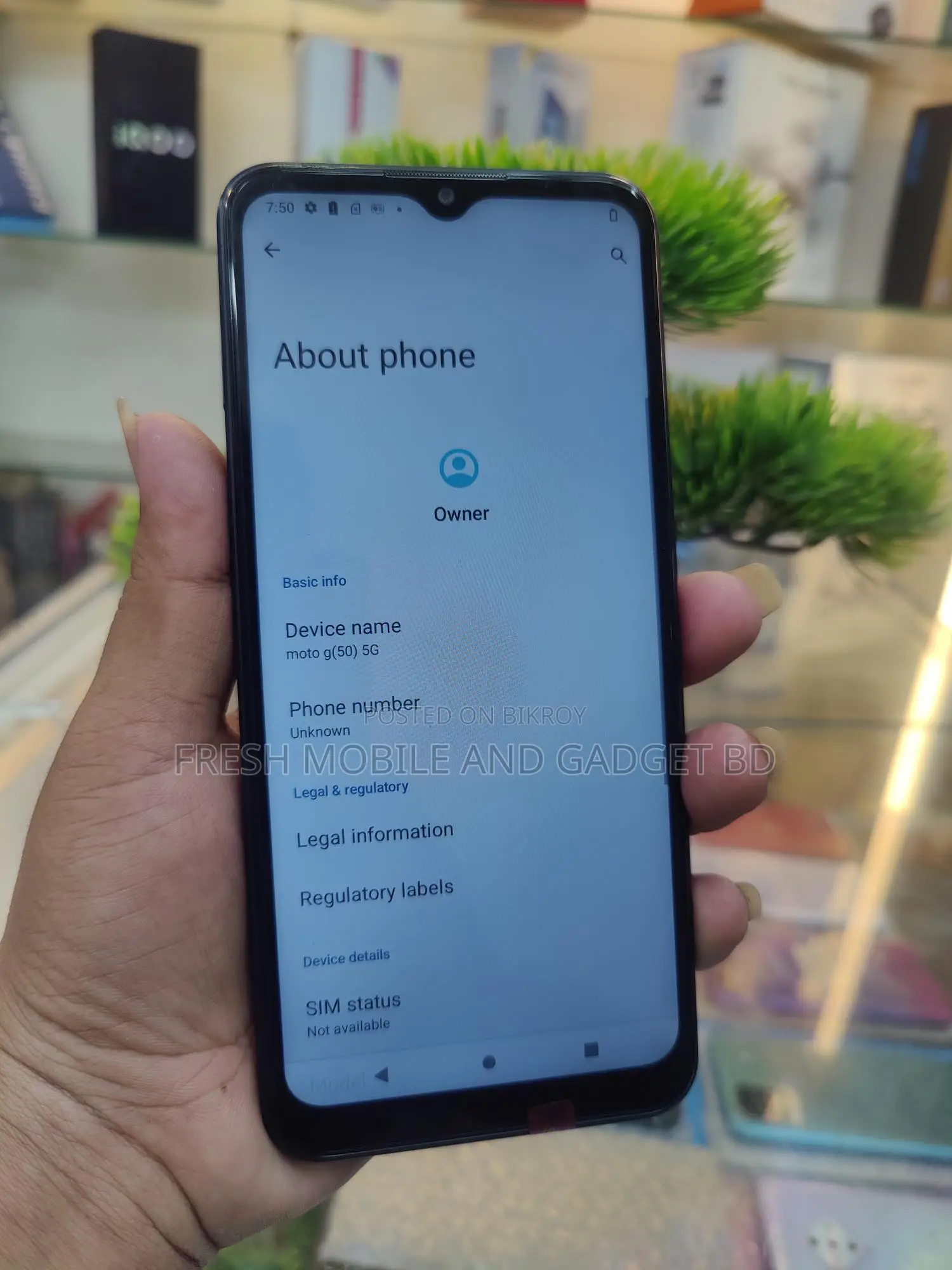 Motorola Moto G 50 4/128gb (Brand New)
