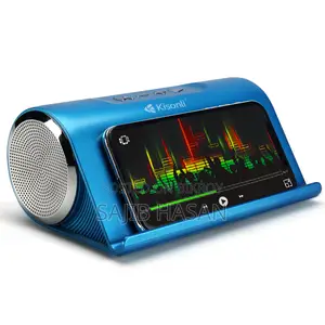 Super Bass Portable Mobile Phone Stand Speaker with Bt/call/fm