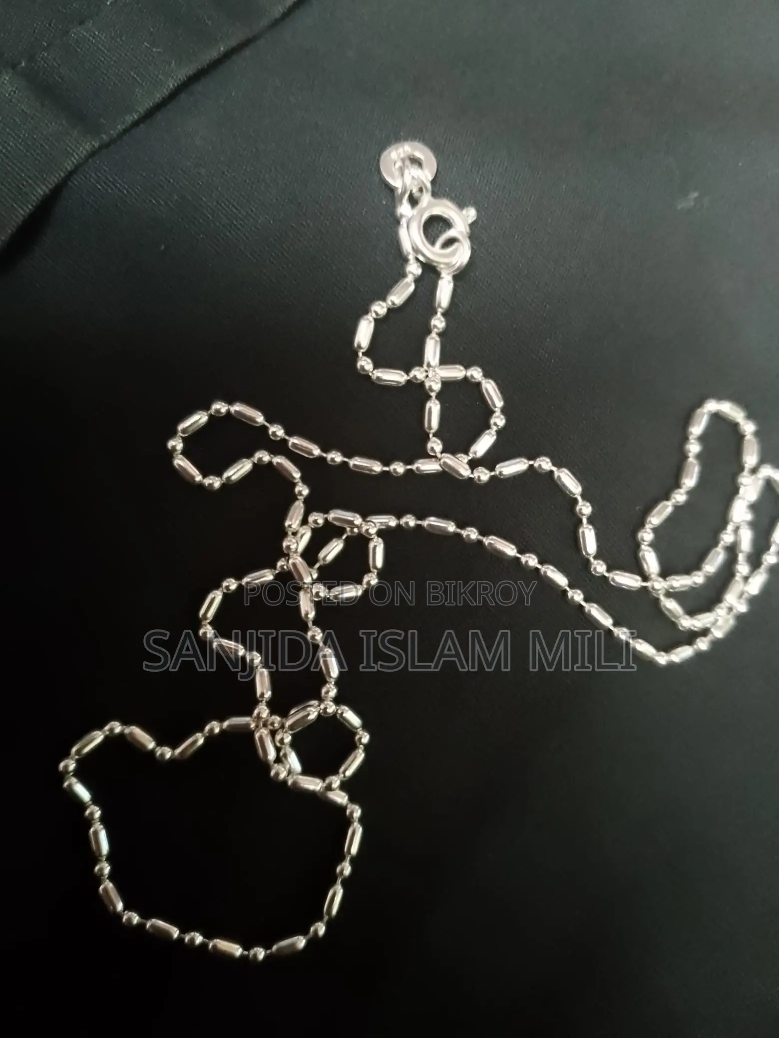 নতুন ইটালিয়ান ২২ ক্যারেটের রূপার চেইন
