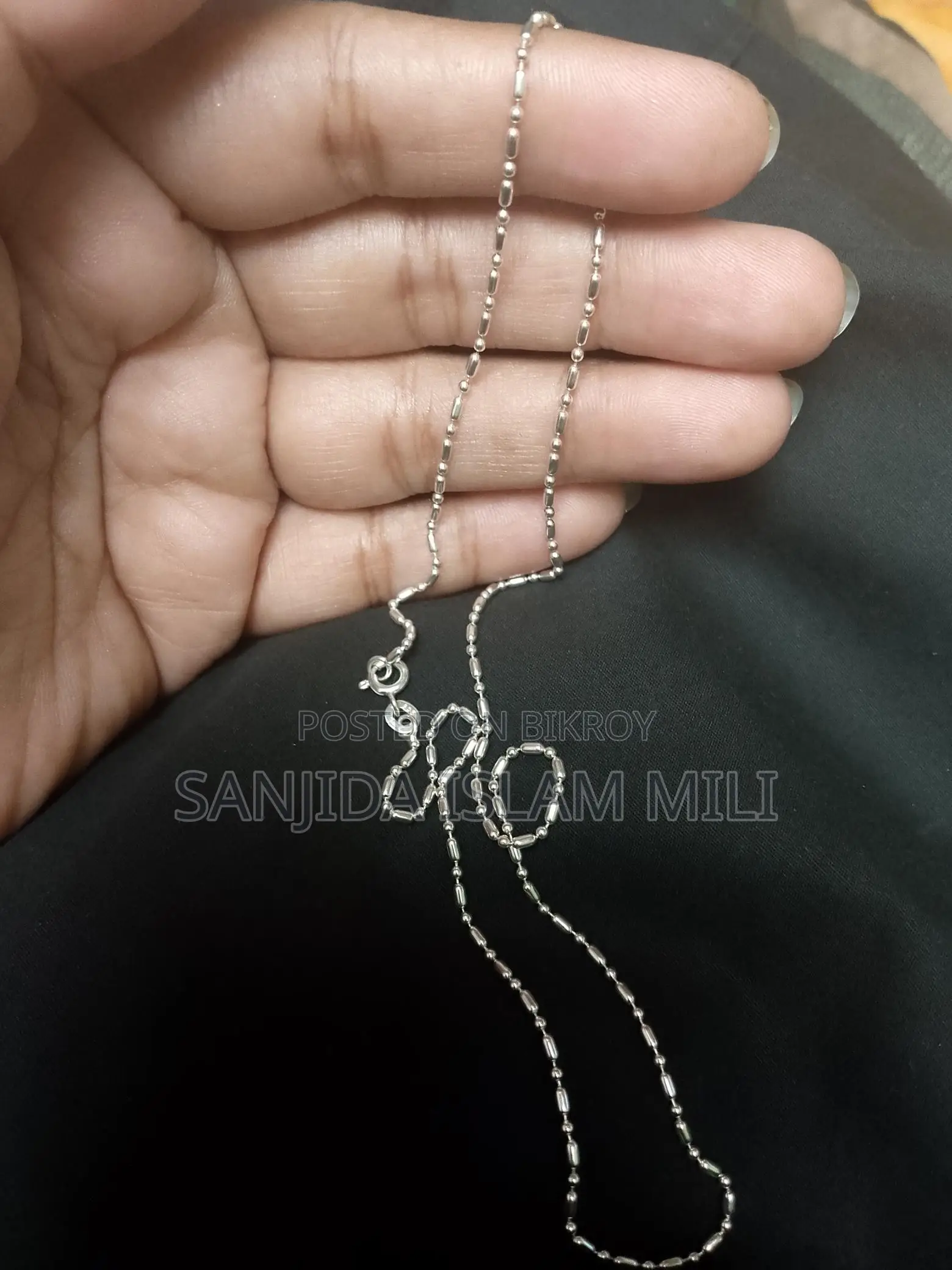 নতুন ইটালিয়ান ২২ ক্যারেটের রূপার চেইন