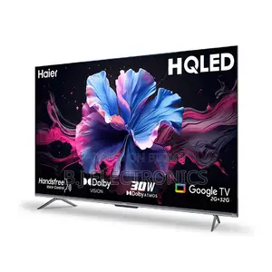 Haier H55P7UX ৫৫ ইঞ্চি ভয়েস কন্ট্রোল HQLED 4K স্মার্ট গুগল টিভি