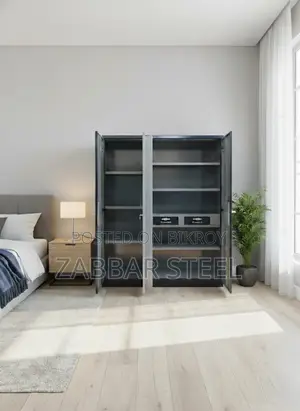 Modern Triple Door Steel Almirah