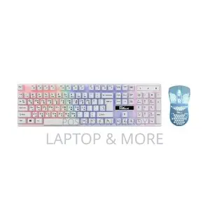 PC Power PGC801BG13 RGB Wired Gaming Keyboard & Mouse Combo
