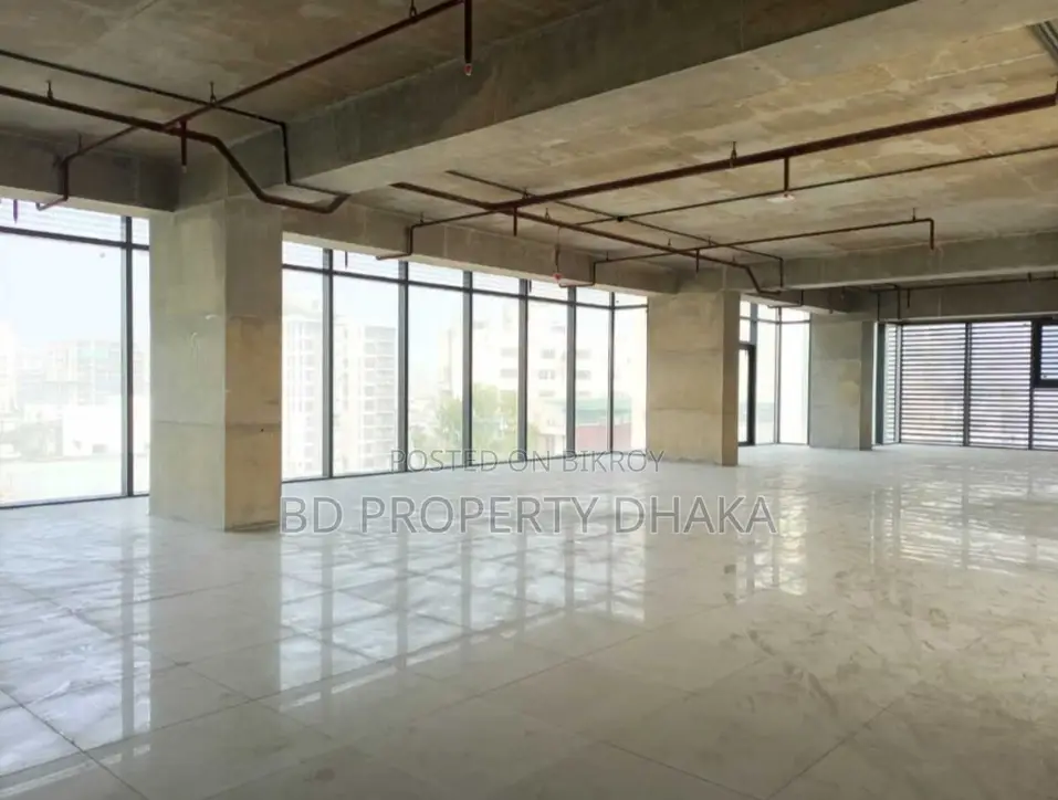 5500 Sqft Nice Open Commercial Space Rent in Mohakali