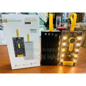 20000mAh Transparent Power Bank