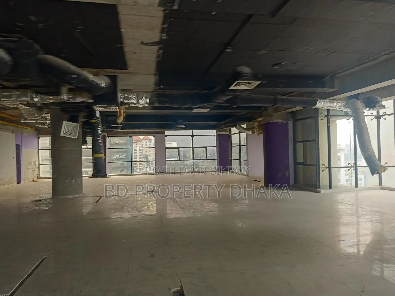 7810 Sqft Open Commercial Space Rent In Banani
