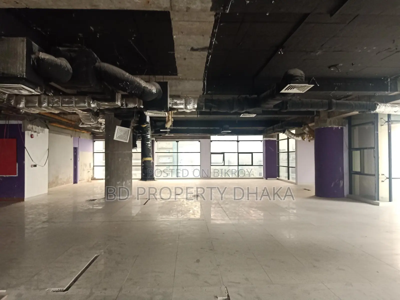 7810 Sqft Open Commercial Space Rent In Banani