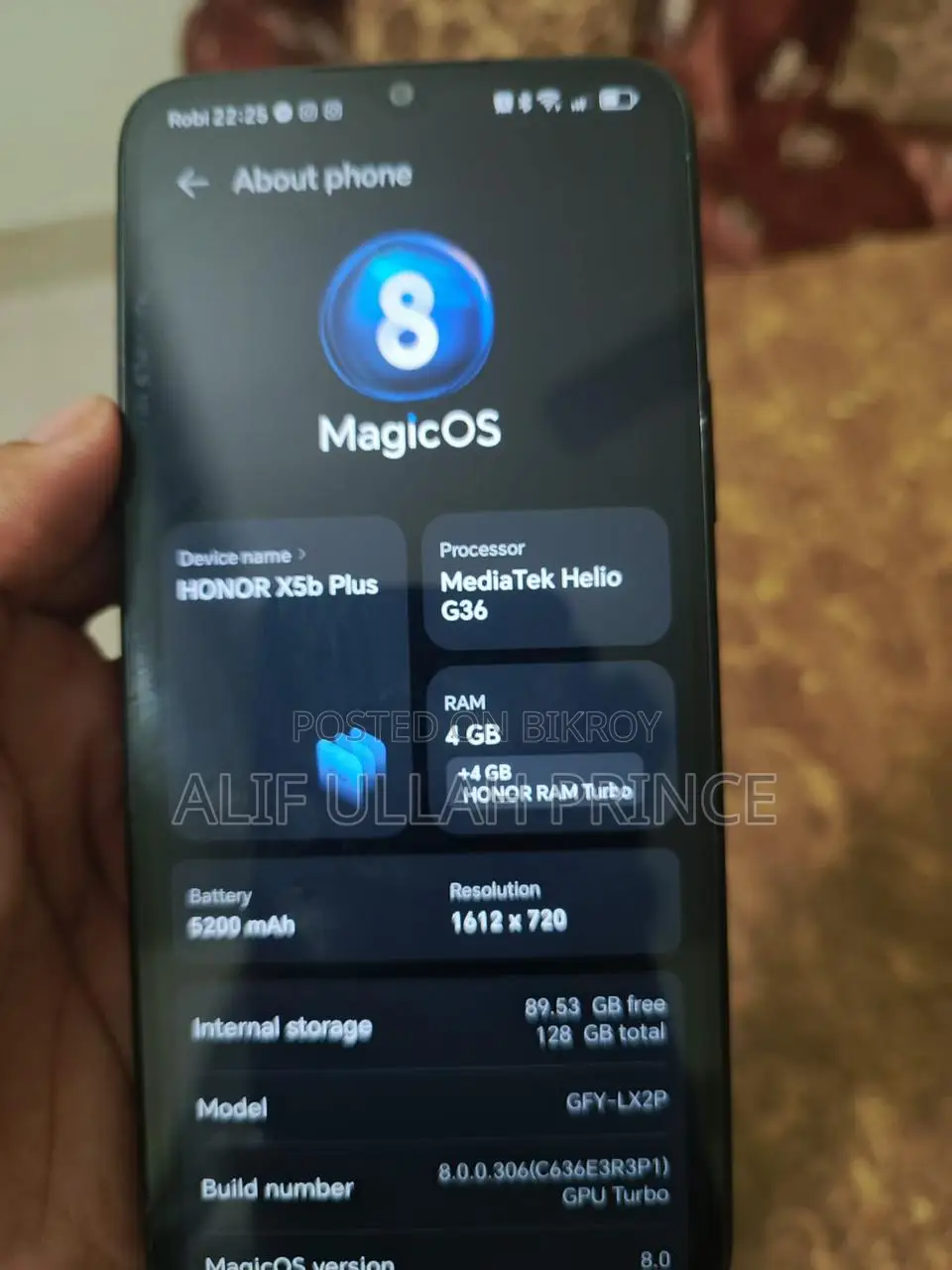 Huawei Honor x5b plus (Used)