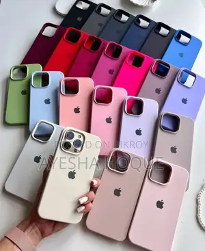 Silicone iPhone cases