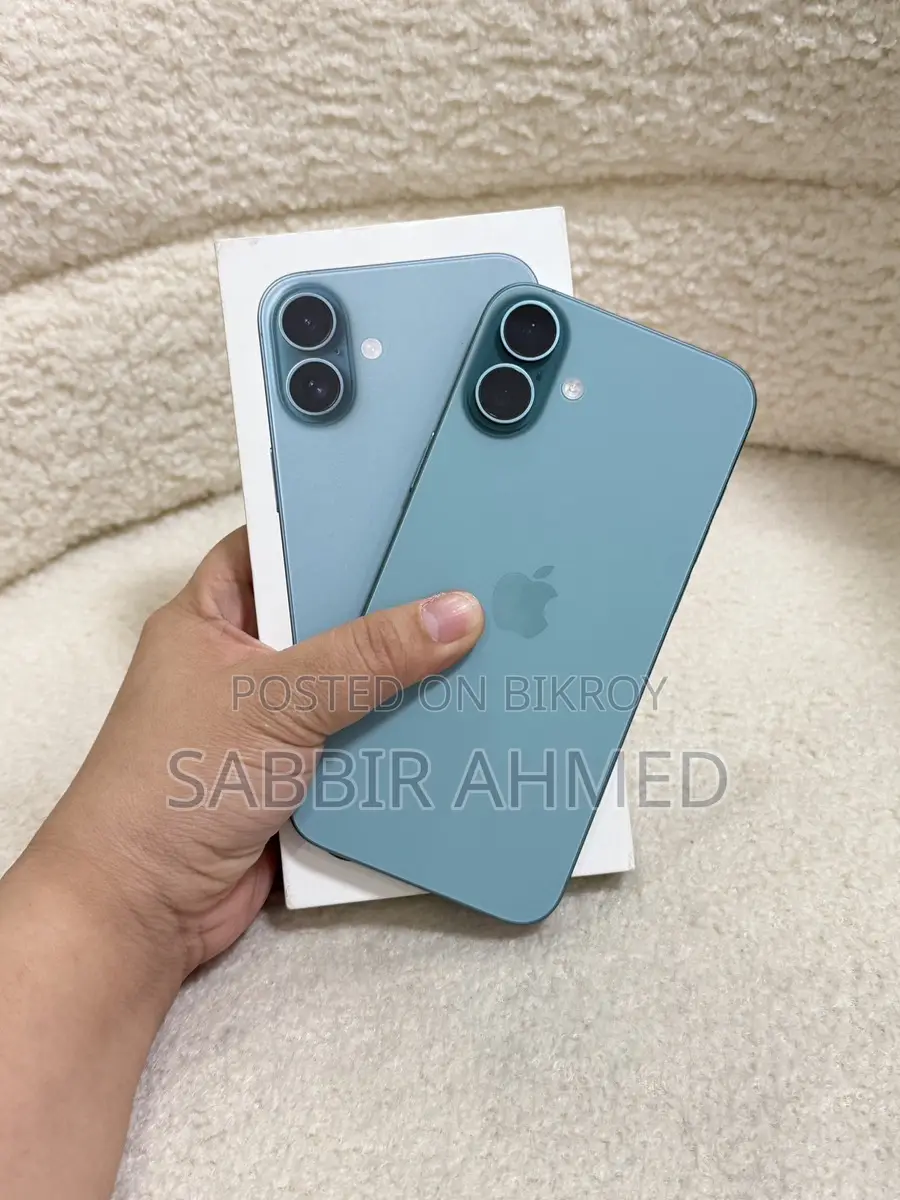 অ্যাপল আইফোন ১৬ প্লাস ১২৮ জিবি ব্লু
