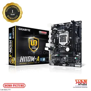 Orginal Korean Motherboard Gigabyte H61, H81, H110 With 1-Year Guarantee