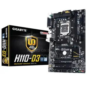 Orginal Korean Motherboard Gigabyte H61, H81, H110 With 1-Year Guarantee