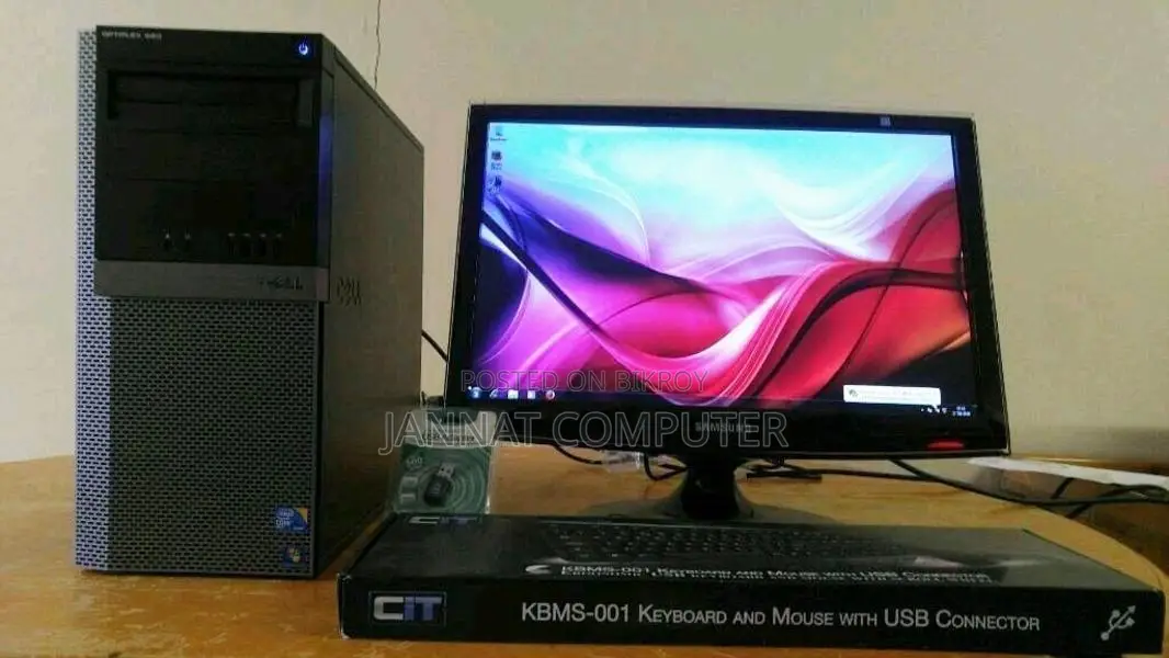 Core 2Dou+RAM 2GB +HDD 500GB+SAMSUNG 17"LED