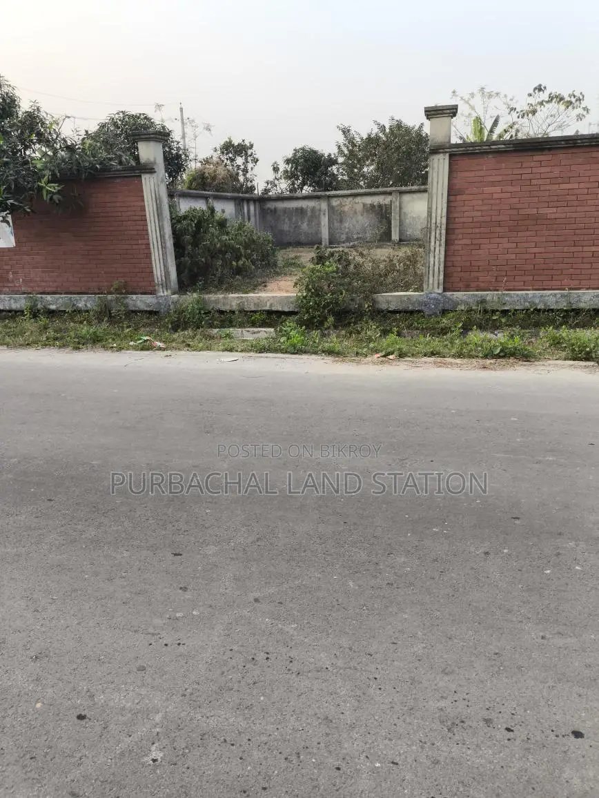 Near moyjuddin square south face 5katha plot sale in sector:15,Purbachal