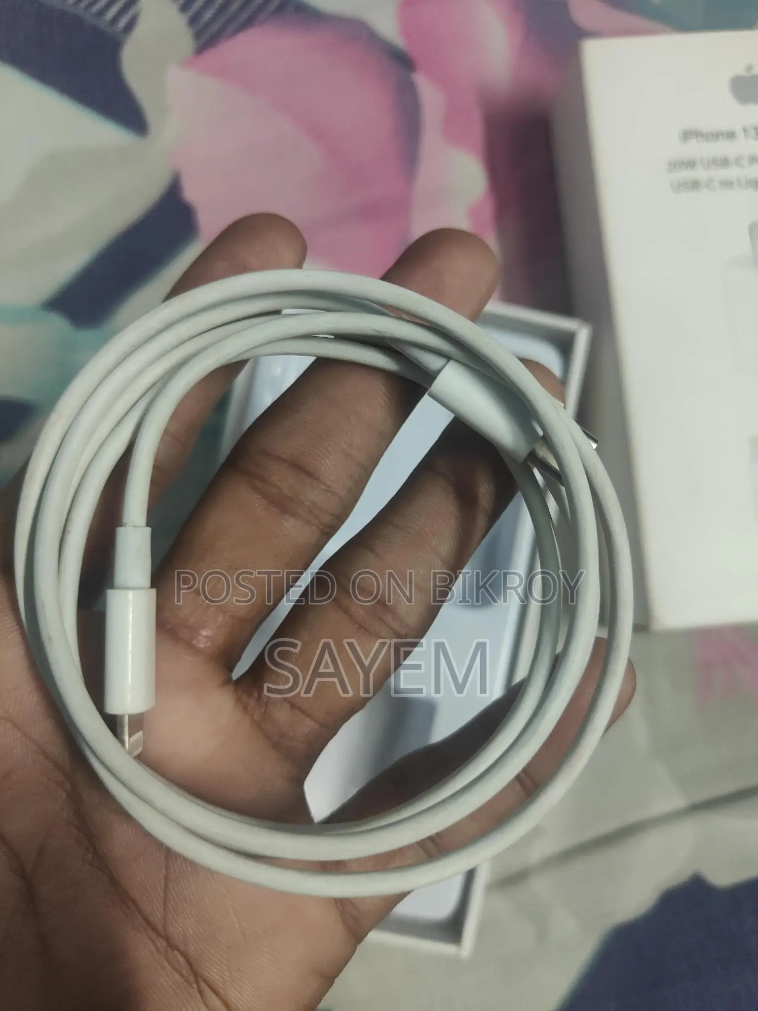 20w Type-C to Lightning Port