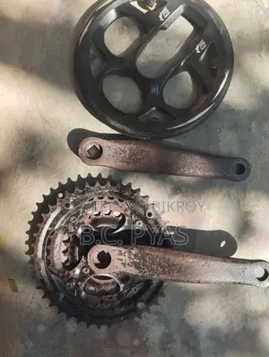 গিয়ার সাইকেলের পুরানো ক্রাঙ্কসেট ৩ এর