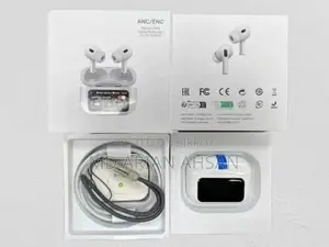 A9 Pro ANC + ENC with Touch Screen Display Airpods