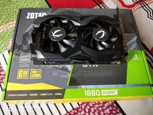 Zotac 1660 super OC (6 GB) with BOX Mid Ranged gaming GPU 1080p 4k FIXED