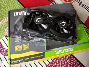 Zotac 1660 super OC (6 GB) with BOX Mid Ranged gaming GPU 1080p 4k FIXED