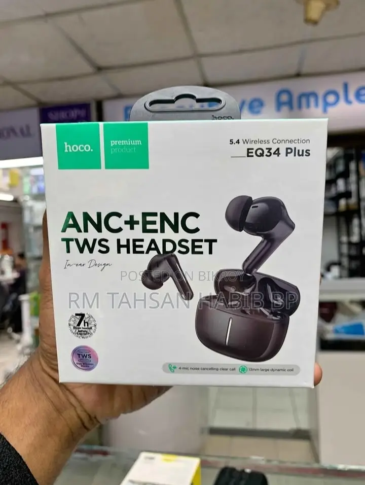 Hoco EQ34 Plus Earbuds ANC+ENC